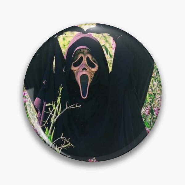 Item preview, Ghostface in the flowers  designed and sold by Lavenderbliss93.