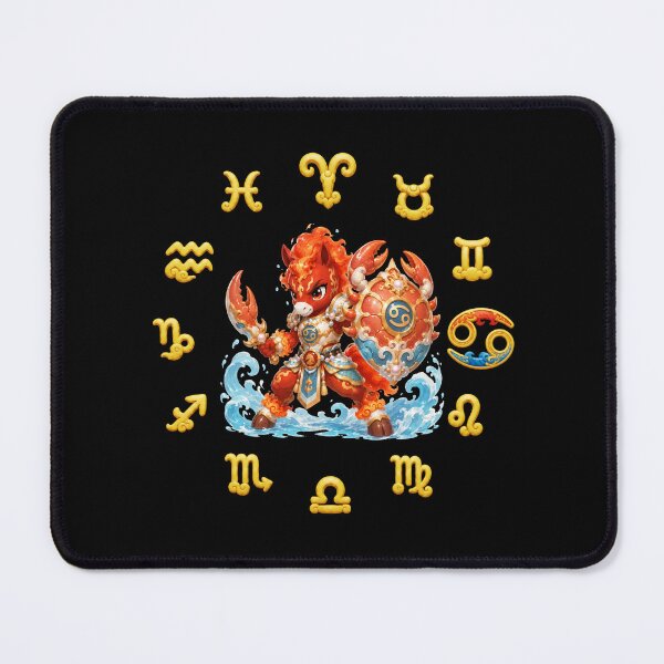 Item preview, Chinese Zodiac & Constellation - Horse & Cancer (Cute Version Series) designed and sold by BlackBullWarrior.