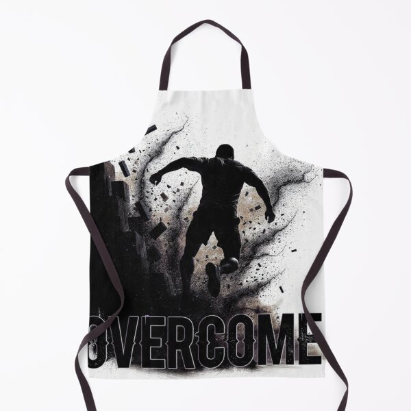 Item preview, Overcome Obstacles Motivational Poster - Break Through Walls Strength Power Athlete Mindset designed and sold by RAMHEARTS.