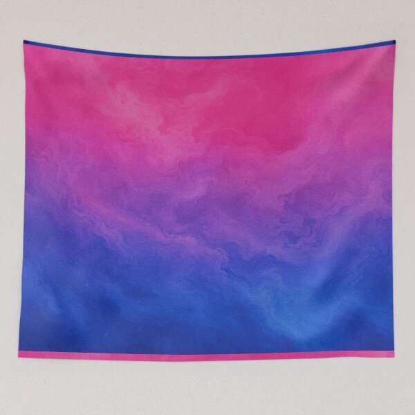 Item preview, Bisexual Pride Flag Gradient Illustration designed and sold by AHOK-lab.