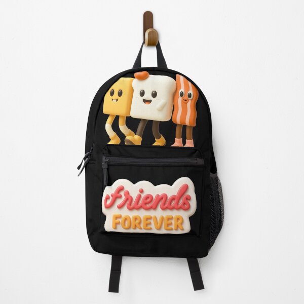Item preview, Friends Forever Cute 3D Kawaii Breakfast Besties Sticker designed and sold by thazinart.