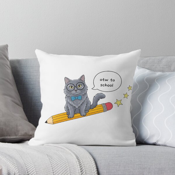 Item preview, Funny Nebelung Cat Back To School Pencil Boys Girls Kids designed and sold by FurryHavenPH.