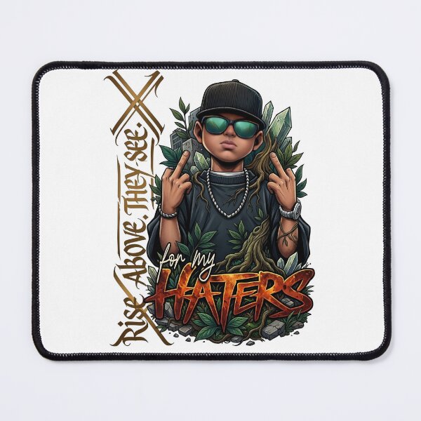 Item preview, ​Urban Streetwear Boy Rise Above Haters designed and sold by Sovereign Supply Co..