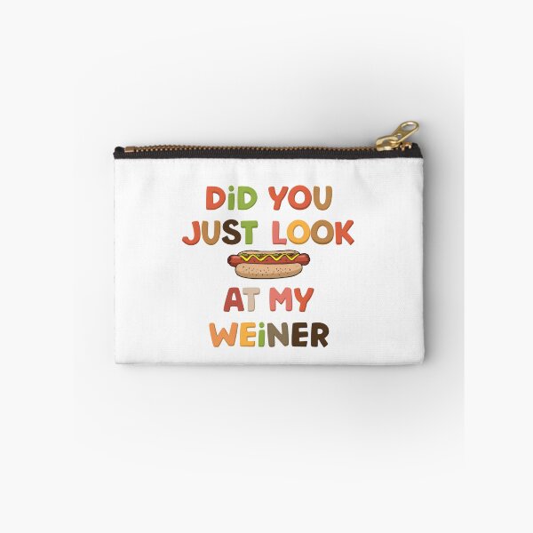 Item preview, Did You Just Look At My Weiner Hot Dog Funny Food Pun Gag Gift designed and sold by RetroMini2026.