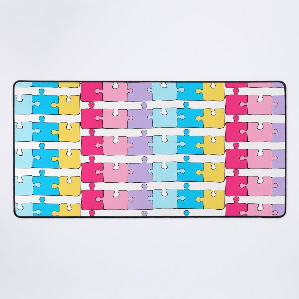 Item preview, Genderflux Puzzle Pieces Pride Flag designed and sold by HarveyHandcraftsandDesigns.