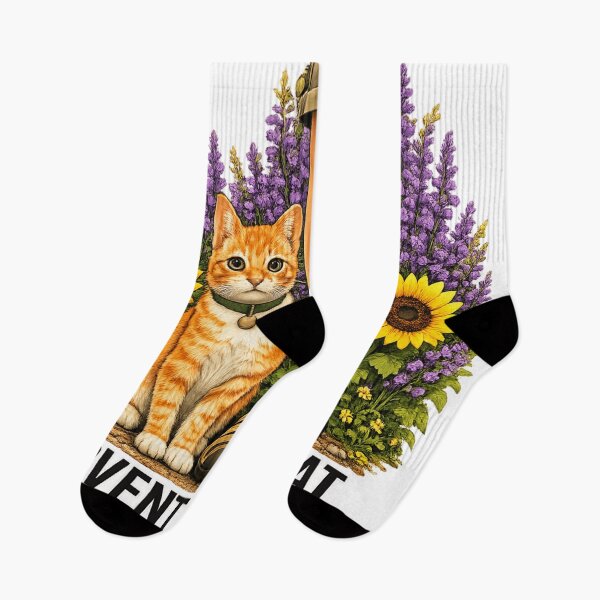 Item preview, Adventure Cat Walking with her Favorite Human Friend designed and sold by Northcrest Co..