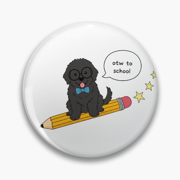 Item preview, Funny Newfoundland Back To School Pencil Boys Girls Kids designed and sold by FurryHavenPH.