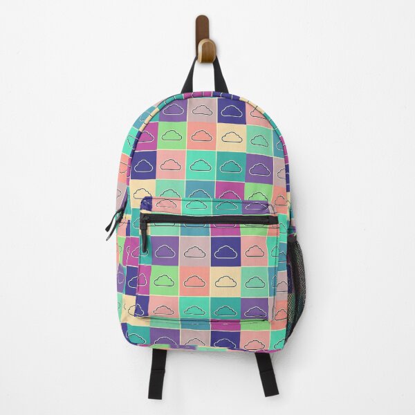 Item preview, Green patchwork with clouds designed and sold by uunaa.