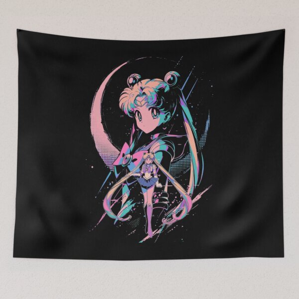 Item preview, Retro Sailor Moon Neon Art designed and sold by yresa.
