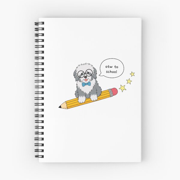Item preview, Funny Old English Sheepdog Back To School Pencil Boys Girls Kids designed and sold by FurryHavenPH.