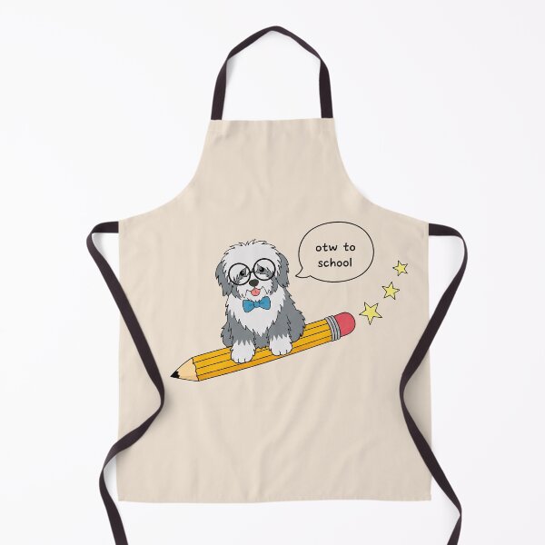 Item preview, Funny Old English Sheepdog Back To School Pencil Boys Girls Kids designed and sold by FurryHavenPH.