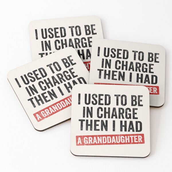 Item preview, I Used To Be in Charge Then I Had A Granddaughter, Funny New Grandparent, Papa Gift, Funny Grandparent, Fathers Day Gift designed and sold by toongstudio.