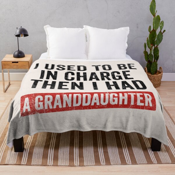 Item preview, I Used To Be in Charge Then I Had A Granddaughter, Funny New Grandparent, Papa Gift, Funny Grandparent, Fathers Day Gift designed and sold by toongstudio.
