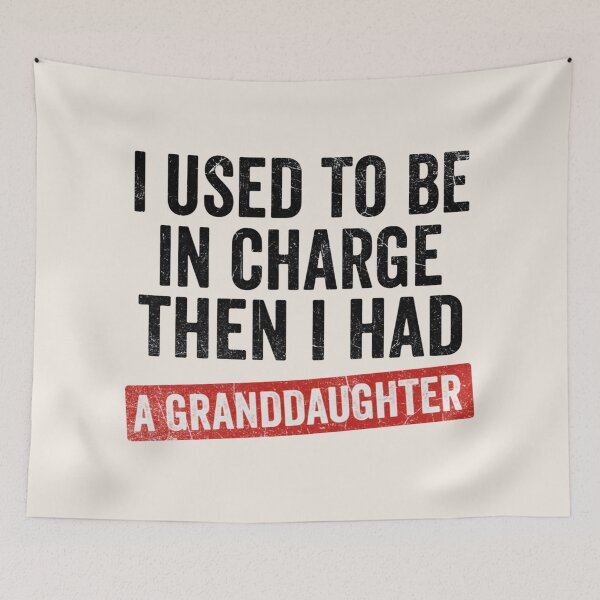 Item preview, I Used To Be in Charge Then I Had A Granddaughter, Funny New Grandparent, Papa Gift, Funny Grandparent, Fathers Day Gift designed and sold by toongstudio.