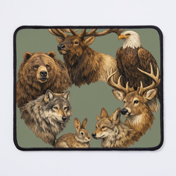 Item preview, Northern Forest Circle designed and sold by CashCrow.