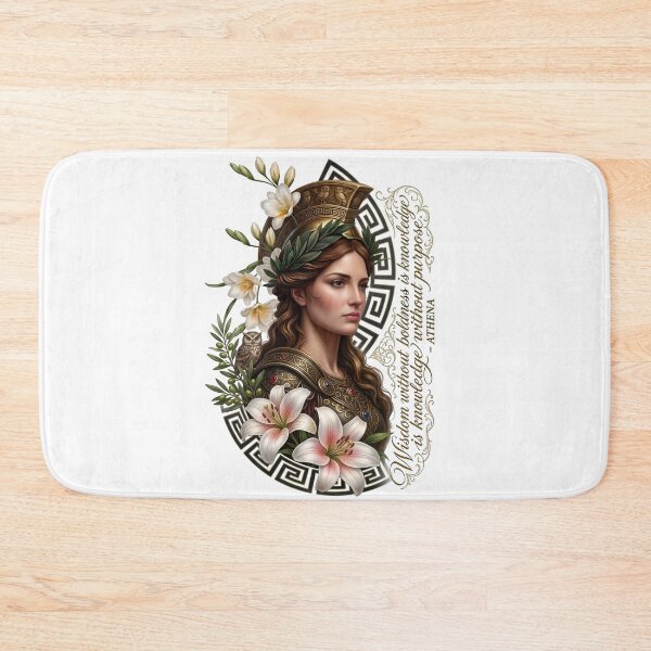 Item preview, Goddess Athena Greek Mythology Wisdom Owl designed and sold by Sovereign Supply Co..