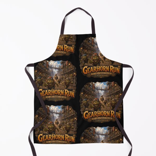 Item preview, Gearhorn Run - Spratling Goblins of The Clatterspan over The Glimmerflow designed and sold by gorff.