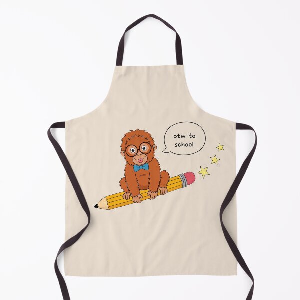Item preview, Funny Orangutan Back To School Pencil Boys Girls Kids designed and sold by FurryHavenPH.