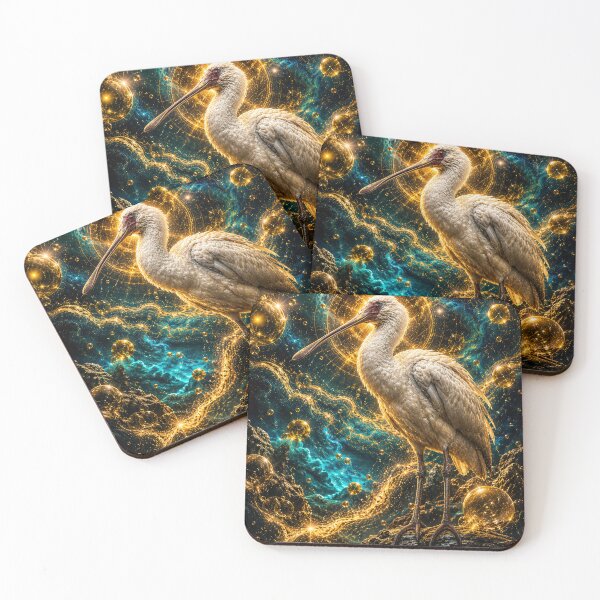 Item preview, Celestial Spoonbill designed and sold by Kimberly Palmer.