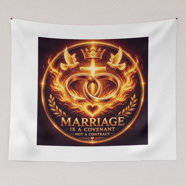 Item preview, Marriage Is a Covenant designed and sold by MastersDesignNk.