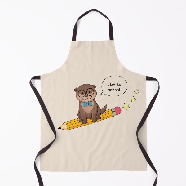 Item preview, Funny Otter Back To School Pencil Boys Girls Kids designed and sold by FurryHavenPH.