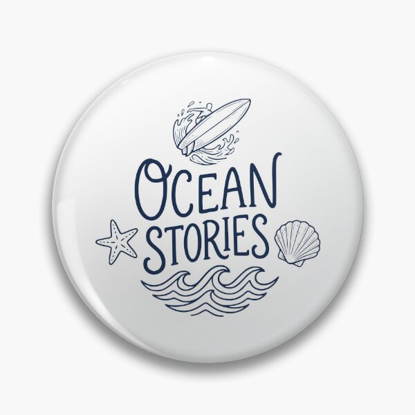 Item preview, Ocean Stories Hand Drawn Coatal Typography designed and sold by crackerflake.