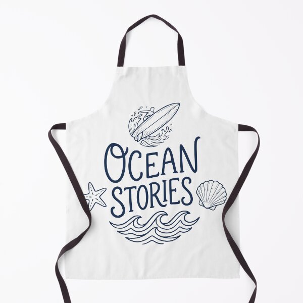 Item preview, Ocean Stories Hand Drawn Coatal Typography designed and sold by crackerflake.