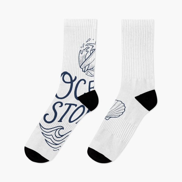 Item preview, Ocean Stories Hand Drawn Coatal Typography designed and sold by crackerflake.