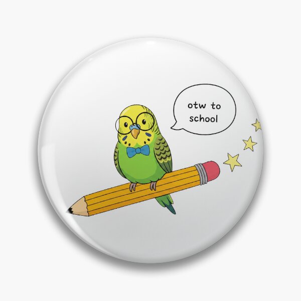 Item preview, Funny Parakeet Bird Back To School Pencil Boys Girls Kids designed and sold by FurryHavenPH.