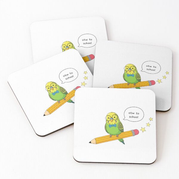 Item preview, Funny Parakeet Bird Back To School Pencil Boys Girls Kids designed and sold by FurryHavenPH.