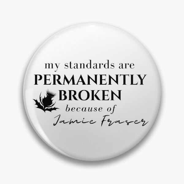 Item preview, Permanently Broken – Jamie Fraser Standards (Dark Version) designed and sold by SoulTreasures.
