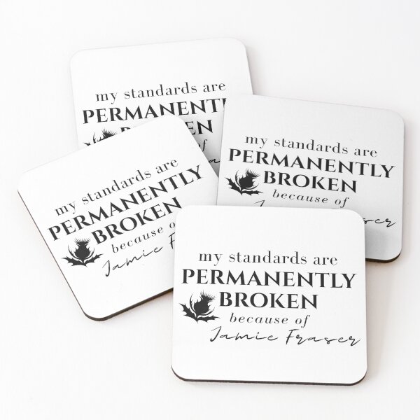 Item preview, Permanently Broken – Jamie Fraser Standards (Dark Version) designed and sold by SoulTreasures.
