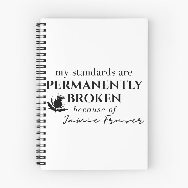 Item preview, Permanently Broken – Jamie Fraser Standards (Dark Version) designed and sold by SoulTreasures.
