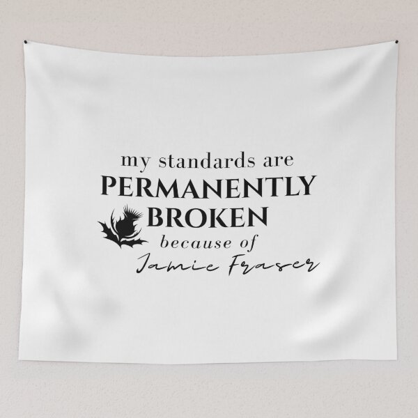Item preview, Permanently Broken – Jamie Fraser Standards (Dark Version) designed and sold by SoulTreasures.