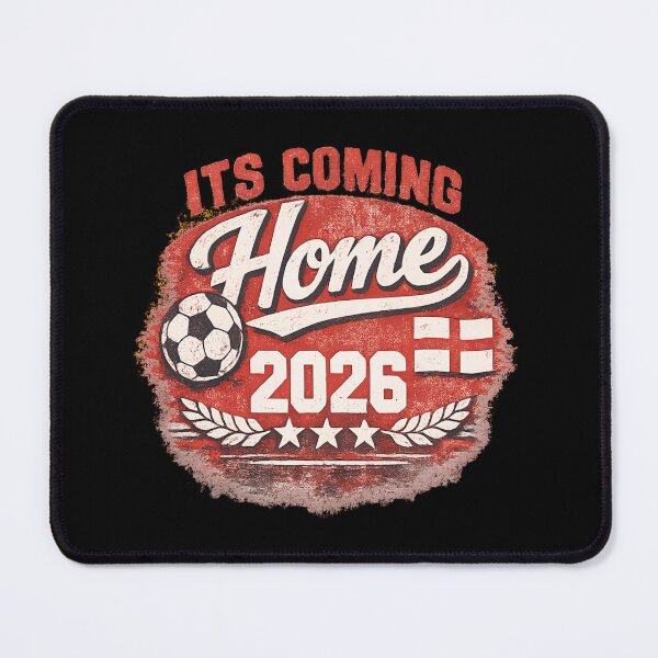 Item preview, It’s Coming Home 2026 Retro England Football Tee designed and sold by ArthUpscale.