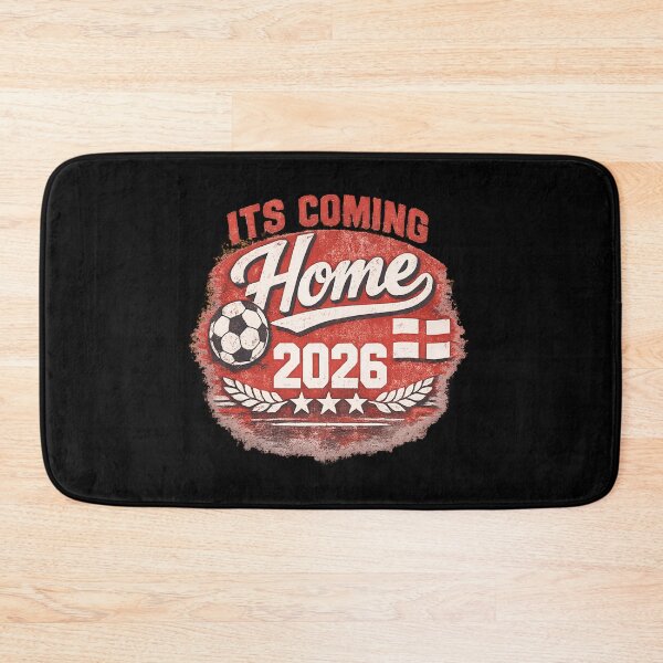 Item preview, It’s Coming Home 2026 Retro England Football Tee designed and sold by ArthUpscale.