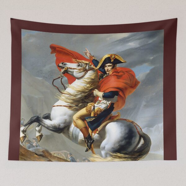Item preview, Jacques Louis David - Napoleon Crossing the Alps designed and sold by Jon-Baran.