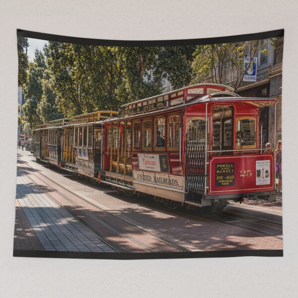 Item preview, Powell & Hyde Cable Cars | San Francisco, California designed and sold by Kimberly Palmer.