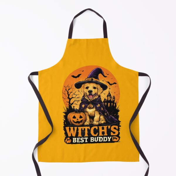 Item preview, Witch's Best Buddy Halloween Dog Lover Cute Witch Puppy Shirt designed and sold by PoojaArtLab.