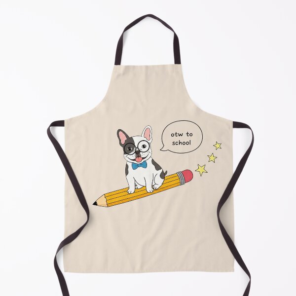 Item preview, Funny Pied French Bulldog Back To School Pencil Boys Girls Kids designed and sold by FurryHavenPH.