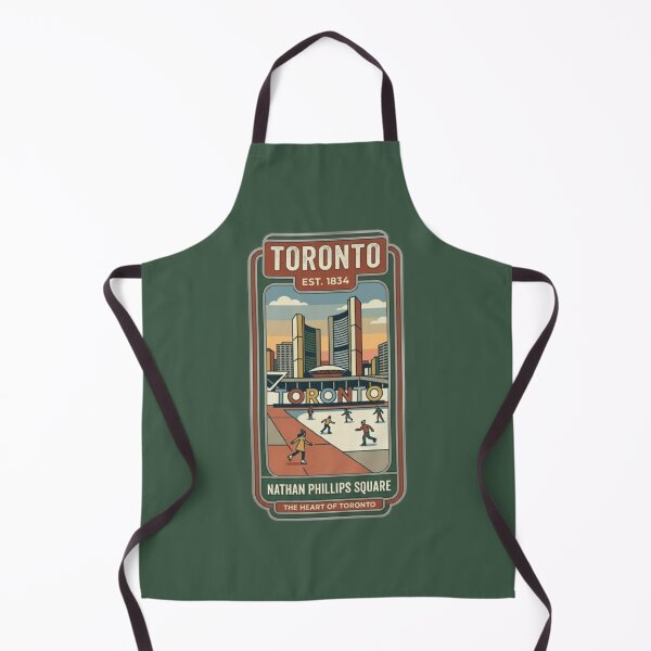 Item preview, Nathan Phillips Square Toronto Vintage Design | Toronto Sign Retro Travel Poster designed and sold by Travel Souvenirs 30.