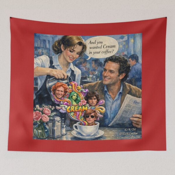 Item preview, Cream in Your Coffee – Disraeli Café Edition designed and sold by Rick London Gifts.