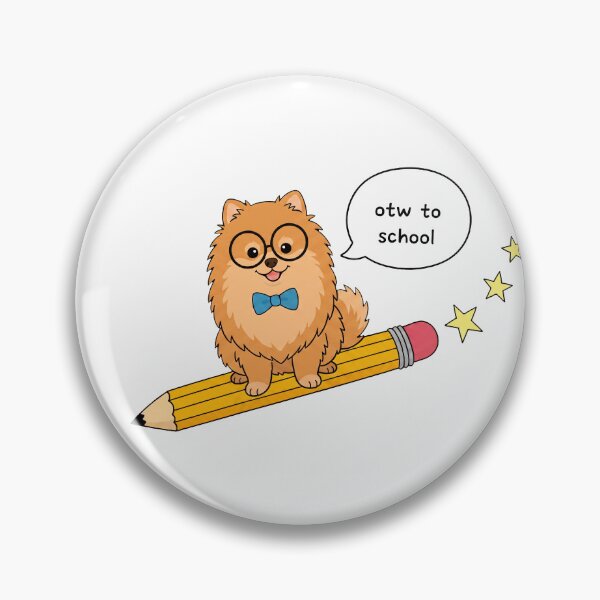 Item preview, Funny Pomeranian Back To School Pencil Boys Girls Kids designed and sold by FurryHavenPH.