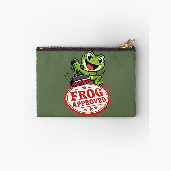 Item preview, Frog Approved Funny Validation Frog Sticker | Certified Frog Approval Stamp Meme designed and sold by  Artistry in Motion by MADsrecreation.