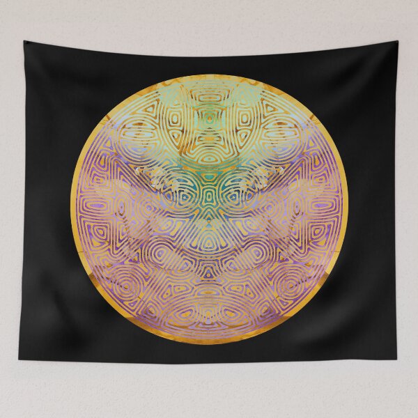 Item preview, circular texture collage designed and sold by chambergambit.