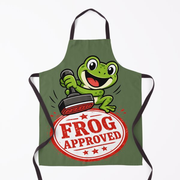 Item preview, Frog Approved Funny Validation Frog Sticker | Certified Frog Approval Stamp Meme designed and sold by Artistry in Motion by MADsrecreation.