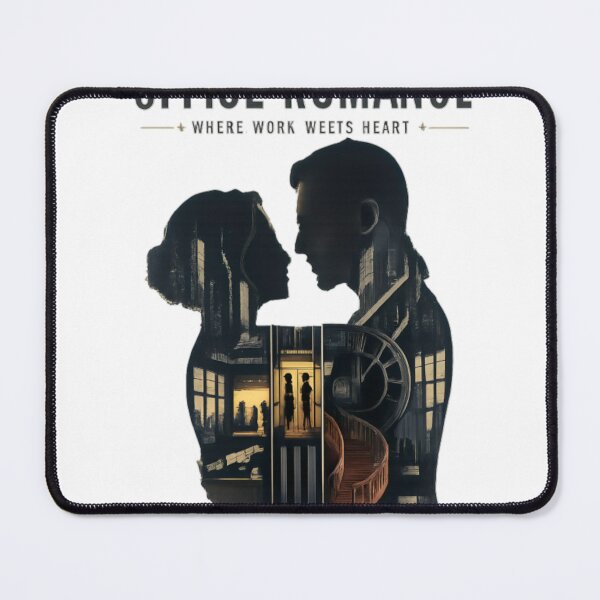 Item preview, Office Romance – Love Beyond the Cubicles | Double Exposure Couple designed and sold by CatLovers Studio.