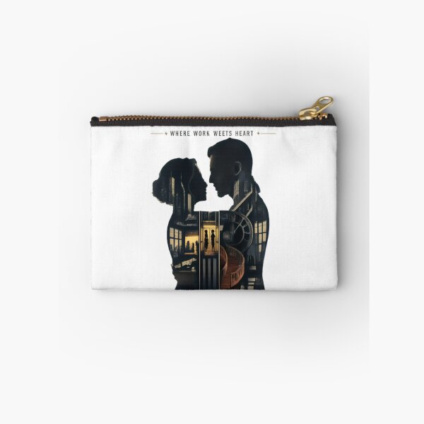Item preview, Office Romance – Love Beyond the Cubicles | Double Exposure Couple designed and sold by CatLovers Studio.