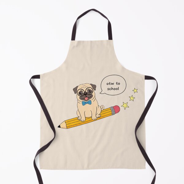 Item preview, Funny Pug Back To School Pencil Boys Girls Kids designed and sold by FurryHavenPH.