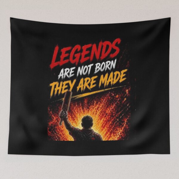 Item preview, LEGENDS ARE NOT BORN  | THEY ARE MADE designed and sold by NovaInfinityStudio.
